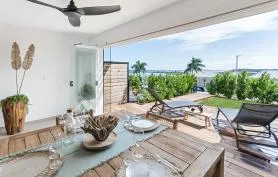 Sur les hauteurs de la Baie Orientale - Appartement 1 chambre vue mer 