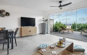 Sur les hauteurs de la Baie Orientale - Appartement 1 chambre 4p vue mer 