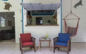 Gite le Colibri - Bungalow Azur avec réserve d'eau
