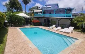 Appartement T2 Créole, T2 Madras ou T2 Coco à Kasa Vanille: clim, piscine