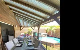 Bungalow Cosy avec vue mer et piscine privative 
