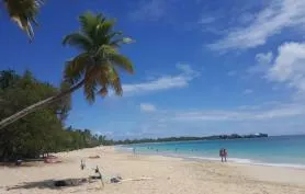 Studio Domaine de l'Anse Caritan les pieds dans l'eau