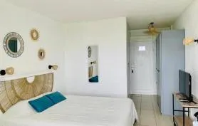 Studio vue mer avec piscine - Pointe du Bout