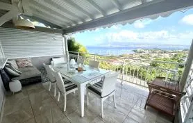 Maison, vue mer piscine Trois Ilets, Anse Mitan proche plage et commerces