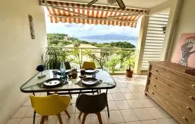 Appartement deux chambres, vue mer Trois Ilets Anse Mitan, proche plage