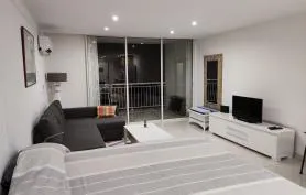 Studio, vue panoramique sur îles avoisinantes et Orient Beach Bay