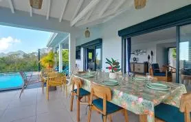 Villa 3 chambres, piscine privée et vue mer au Diamant