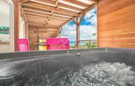 Villa Canopée - Suite Sérénité -Vue mer T2, SPA privé