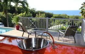 Villa Florès superbe vue mer et piscine privée (-40% 2 iéme semaine 28/08 au 17/10)