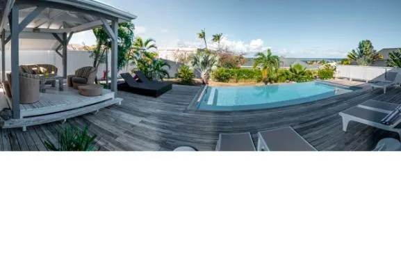 Villa Mangorient 3 chambres 3 Salles de bains avec piscine privée chauffée vue mer