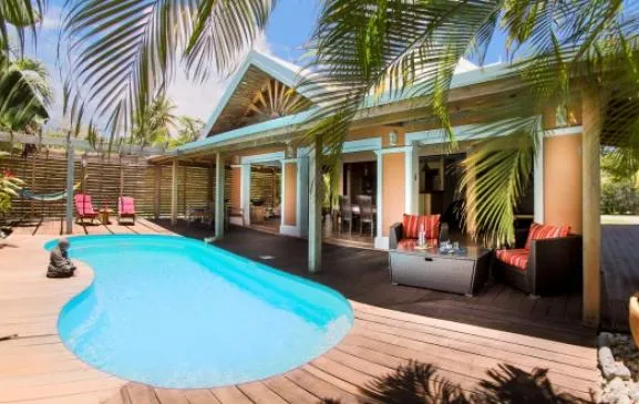 ☀ Villa luxe, piscine privée, jardin tropical, résidence sécurisée Louisiana Park St-François