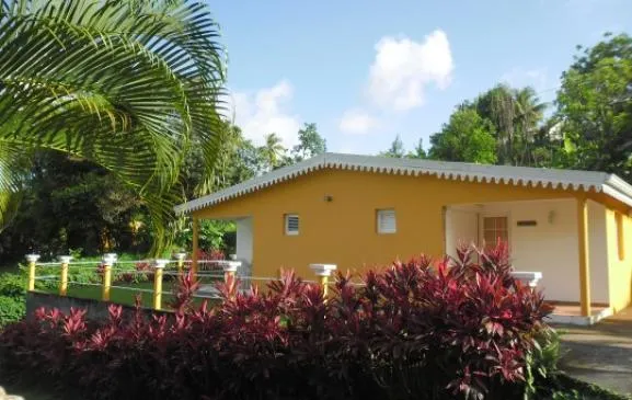 Habitation Dorée: F2 tout confort au coeur d'un jardin à 10mn des plages du sud