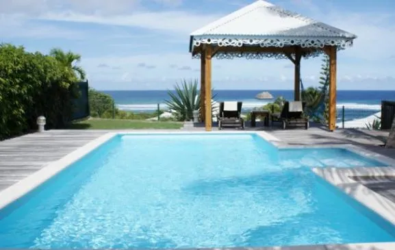 Villa avec piscine privée 2 chambres vue mer sur Saint-François
