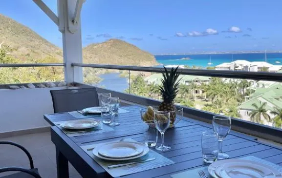 SUPERBE VUE MER POUR CET APPARTEMENT NEUF A L' ANSE MARCEL