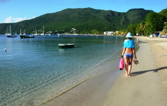 Residence de la plage au soleil les pieds dans l 'eau