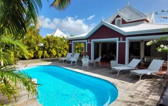 Villa CACAO, proche mer,6 pers. piscine privée