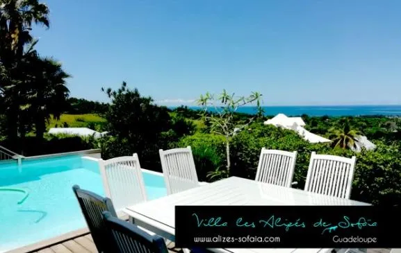 Villa avec piscine et magnifique vue mer, 8/10 pers.