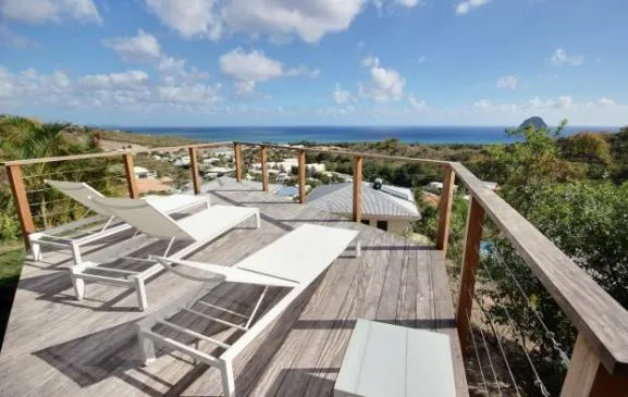 Villa design avec piscine, 3CH, la plus belle vue du Diamant
