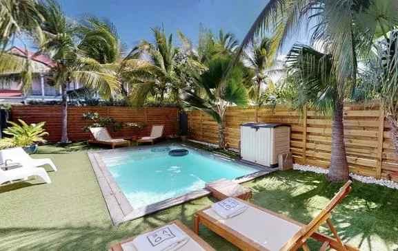 Charmante villa pour 6 personnes à la BAIE ORIENTALE