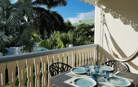 Le Palmier Bleu, cocon tropical, plage & piscine