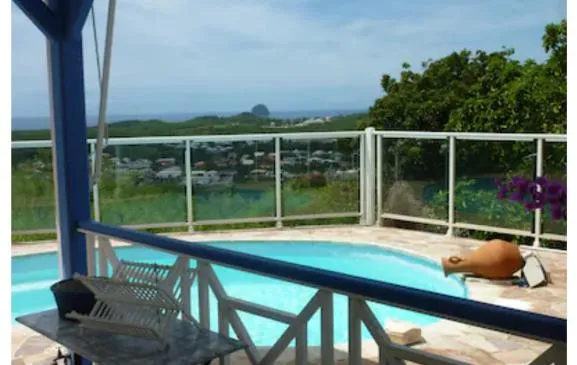 Villa Sansoucy avec piscine privée (sel) vue panoramique 
