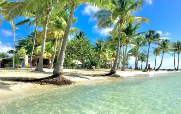 SUR LA PLAGE COCO - AU BORD DU LAGON & CENTRE VILLE STE ANNE 