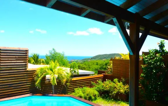 Bungalow Cosy avec vue mer et piscine privative 