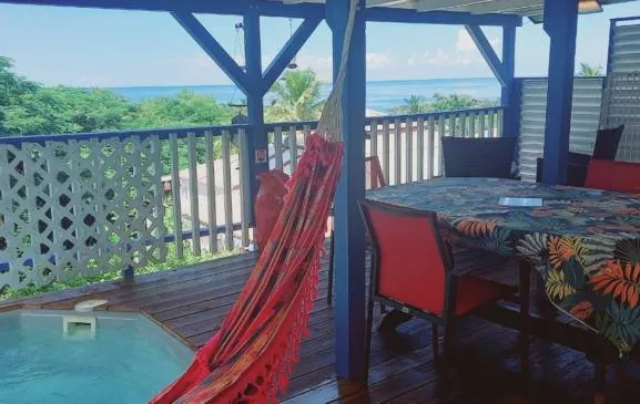 Belle vue mer ,SPA privatif, 2 chambres , accès plage