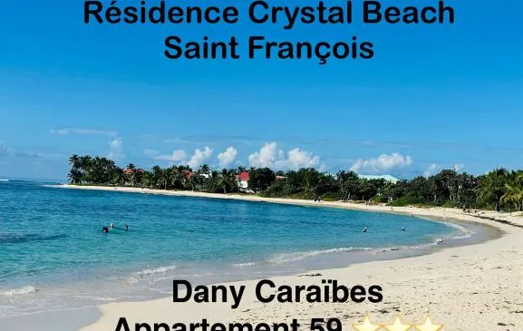 Appartement T3 Dany Caraïbes  Crystal Beach