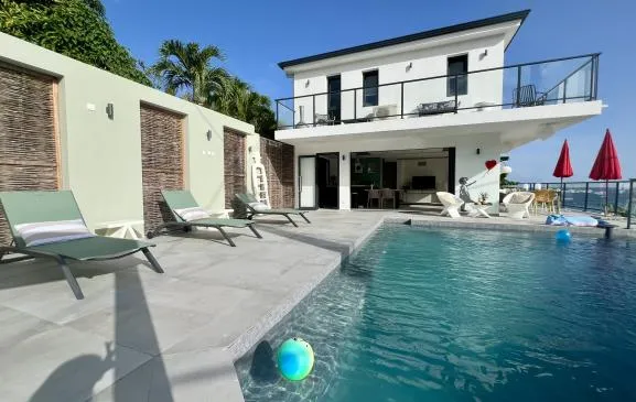 Le BÔ Diamant Duplex - Luxe et vue incroyable sur la baie du Diamant - 