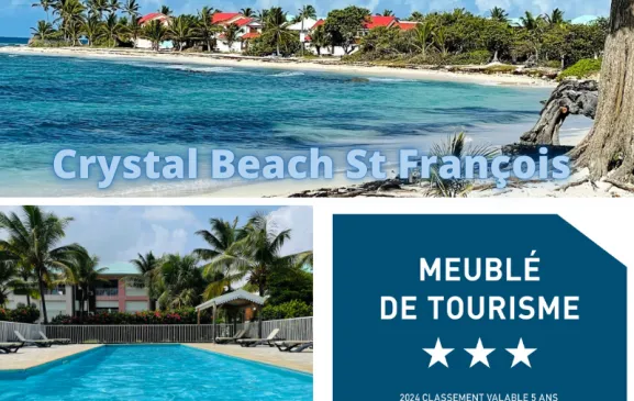 Appartement T3 Dany Caraïbes  Crystal Beach