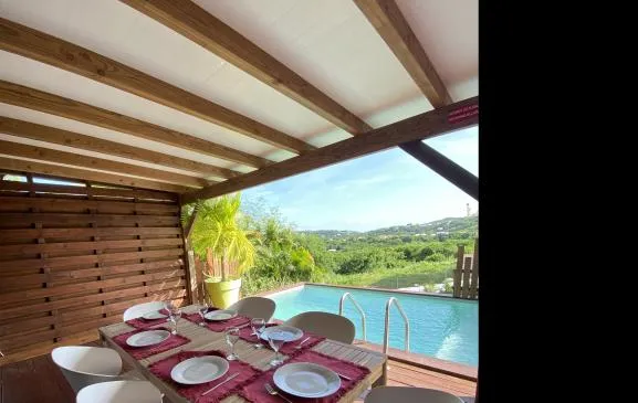 Plezi - Maison avec piscine privée à proximité des belles plages du Sud