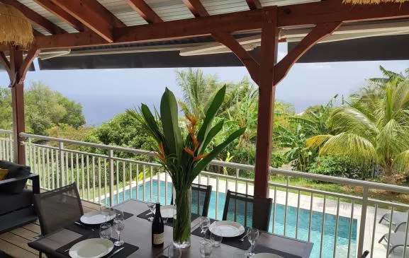 Villa KAZEA COCO, 3 chambres, piscine privée, vue mer